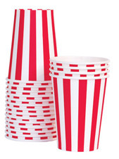Pirate party cup Red Stripe