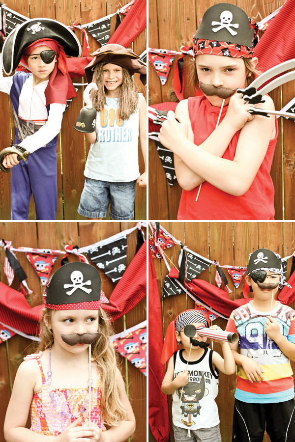 Pirate Party costumes